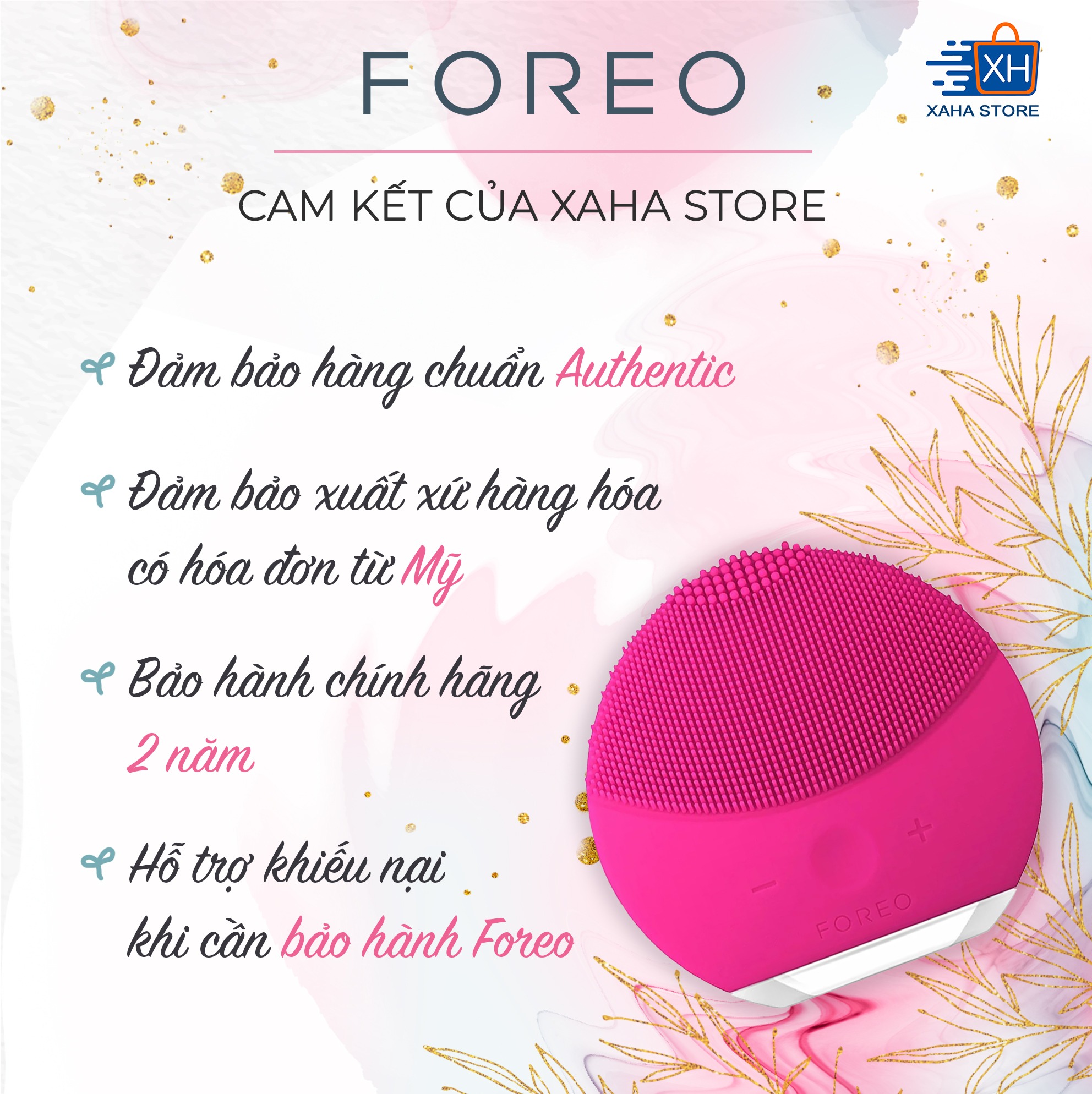 [Hoàn Tiền MAX] Máy rửa mặt Foreo Luna Mini 2 (Facial Cleansing Device - Foreo Luna Mini 2)