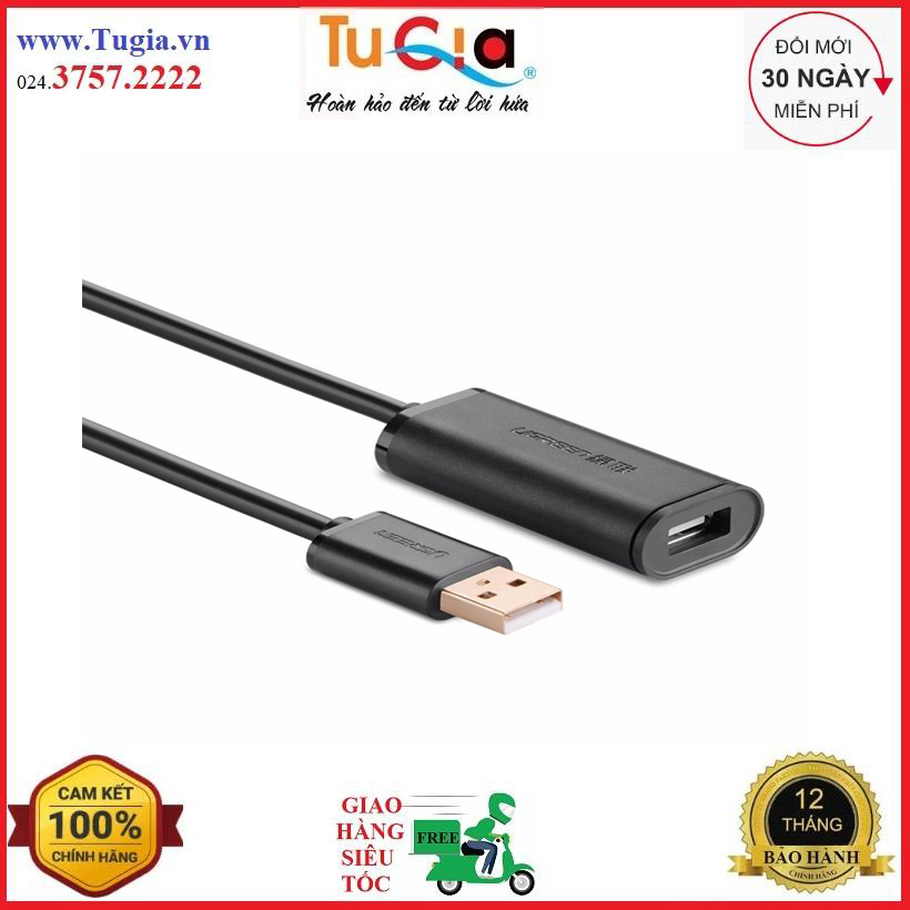 Cáp nối dài ugreen usb 2.0 10319 - hàng chính hãng