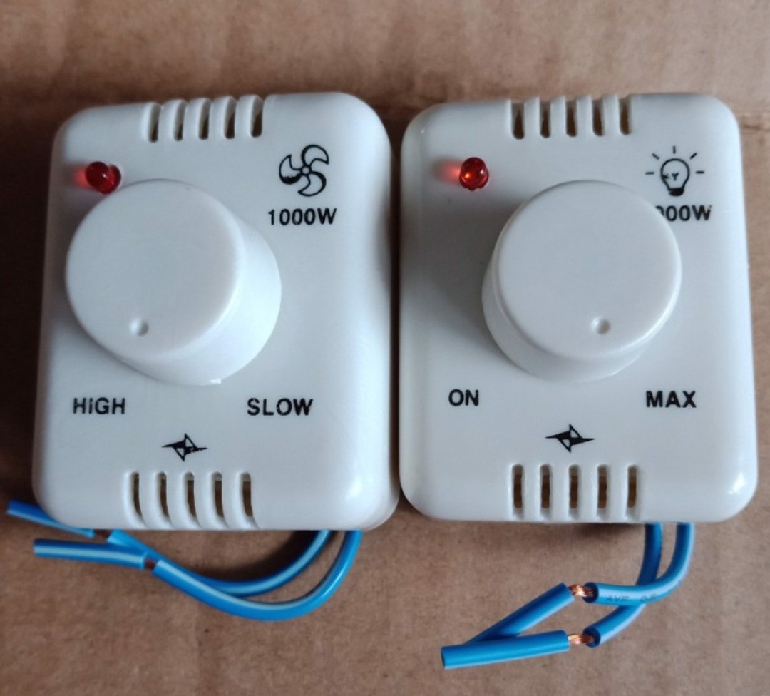 Dimer nổi quạt IP - 1000W (Công tắc điều chỉnh quạt)