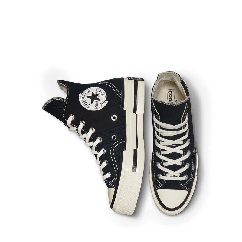 Converse Chuck 70 Plus Canvas Unisex Sneakers - Black