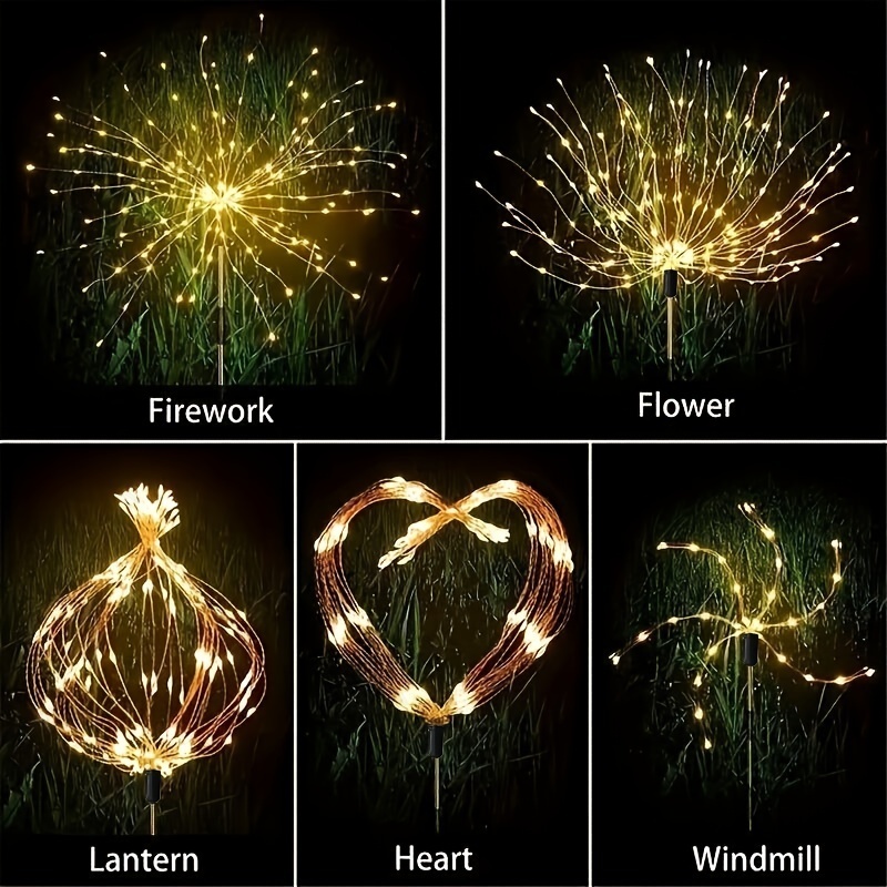 Light Up Your Garden with These DIY Solar Fireworks Lights!