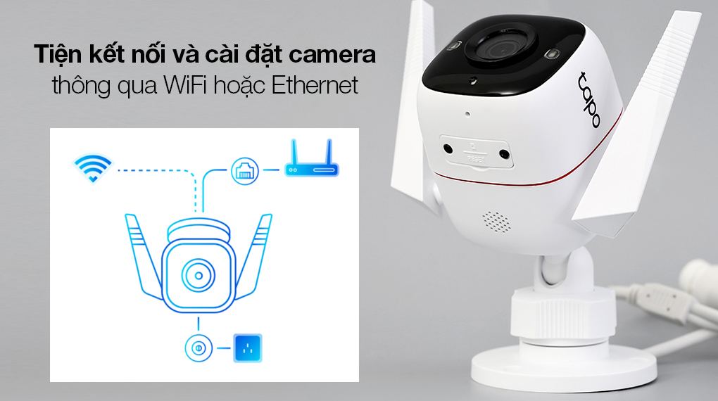 Camera Ngoài Trời IP Wifi TP-Link Tapo C310