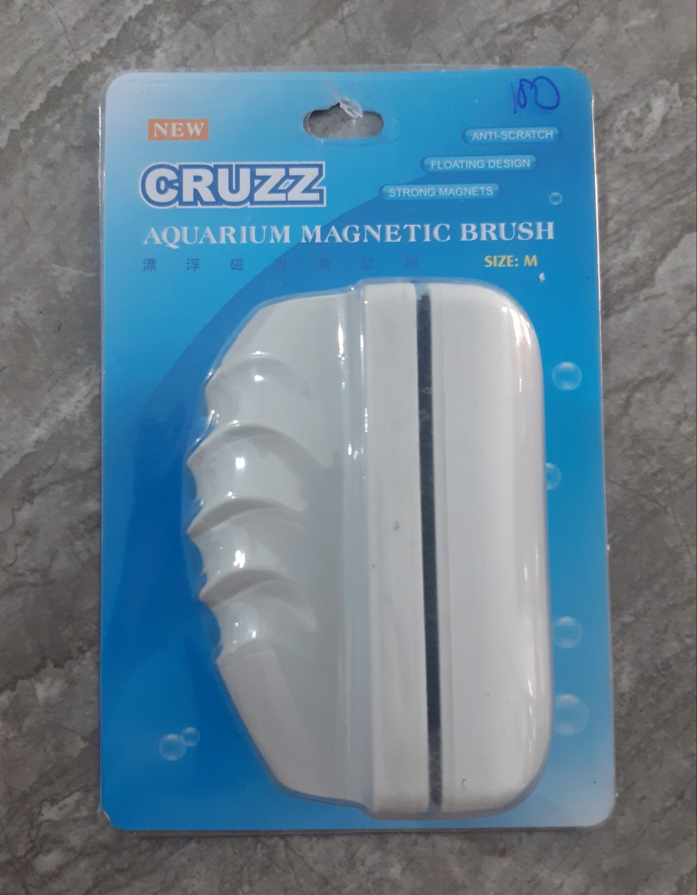 Chà Hít Nam Châm Vệ Sinh Hồ Cá CRUZZ (Size M)