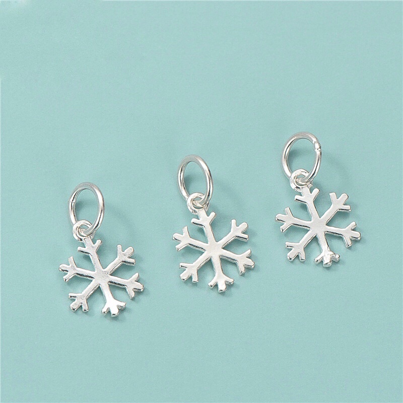 [S925] Charm bạc bông tuyết - MH739