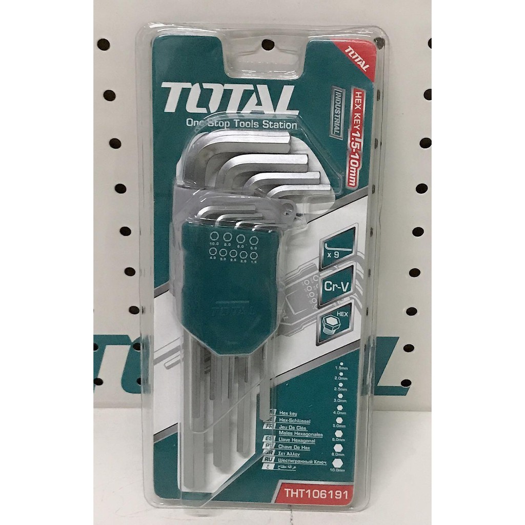 TOTAL Bộ chìa lục giác THT106191