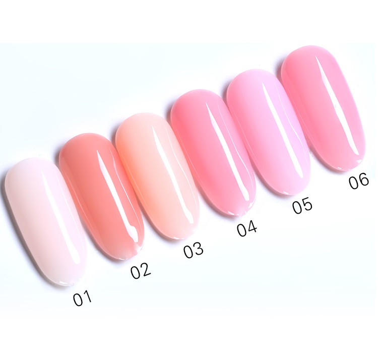 [HCM]Sơn gel AS - màu thạch hồng mã BL