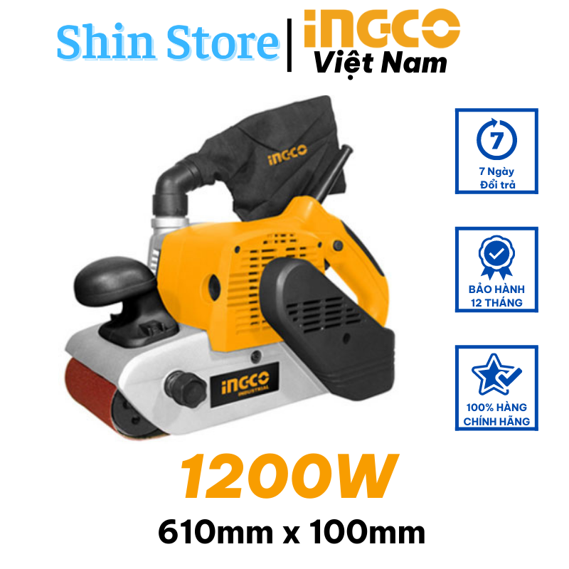 Máy chà nhám tăng Ingco PBS12001 Chính hãng -SHINSTORE