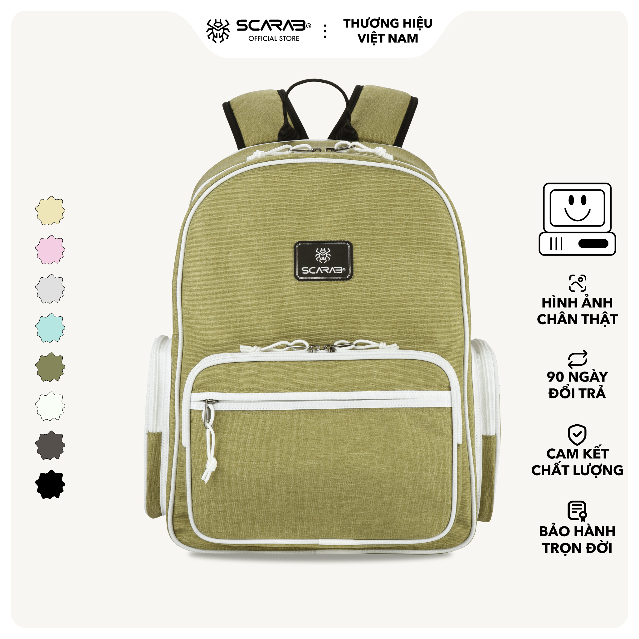 Balo Đi Học SCARAB - ESTATE™ Backpack Unisex