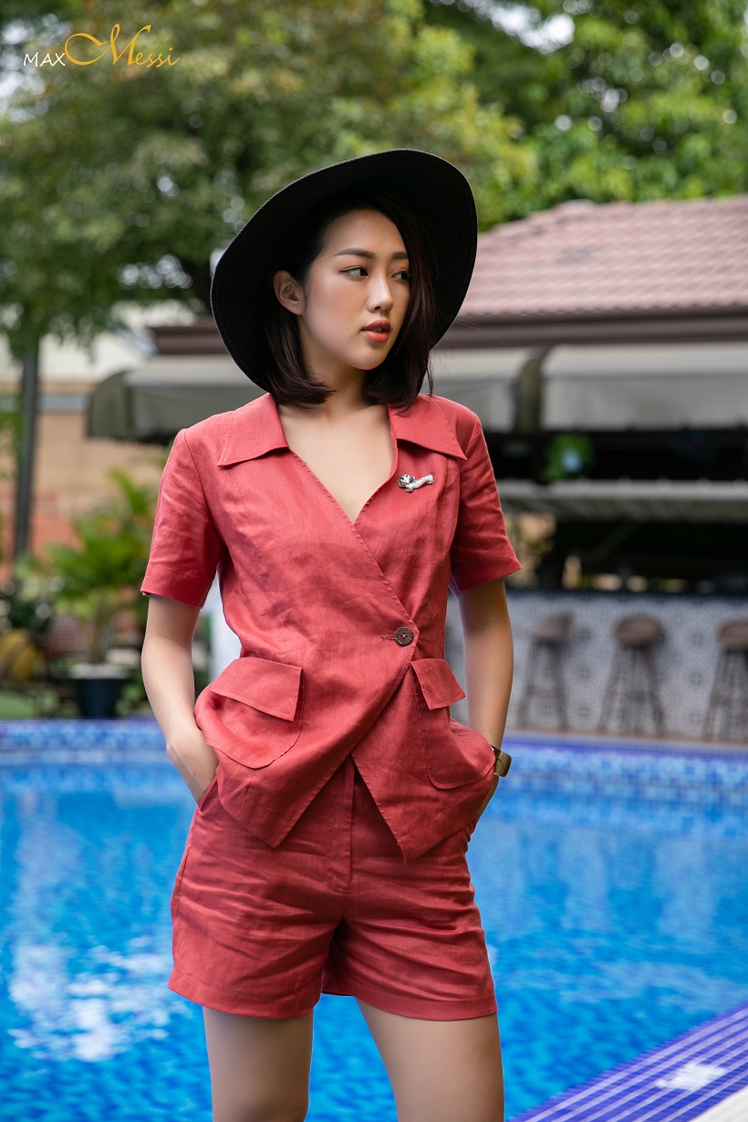 [HCM]Quần short linen - FLORENCO MaxMessi