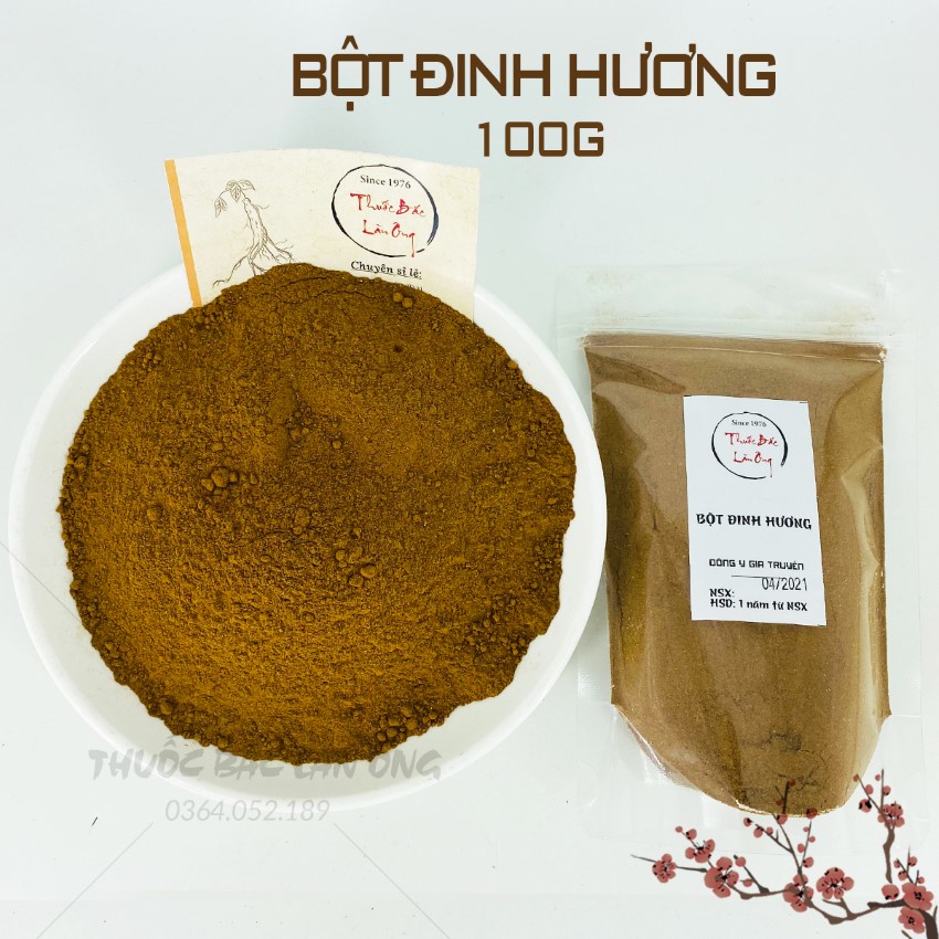 Bột Đinh Hương Nguyên Chất 100g (Gia Vị Nấu Ăn)