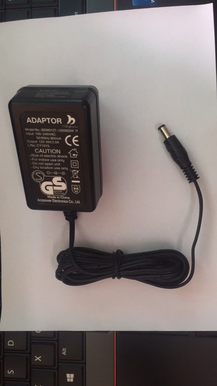 Bộ Nguồn 12V 2A Adapter