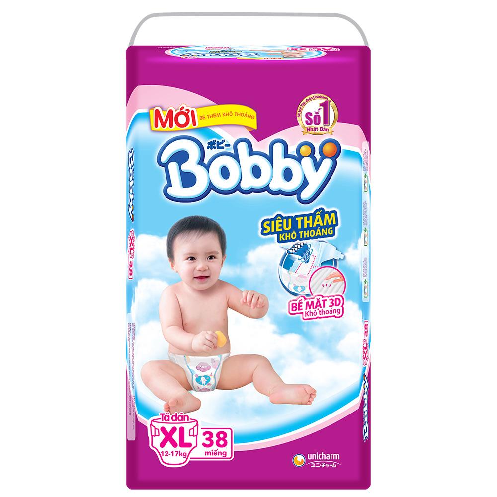 tã dán BoBBy siêu mõng XL38