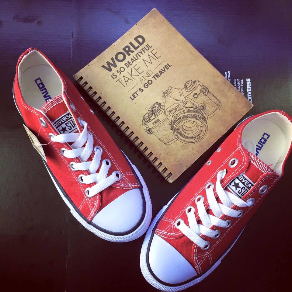 [GIẢM GIÁ GỐC + FULL BOX] Giày Converse 1970s Đỏ Thấp Cổ [HOT]