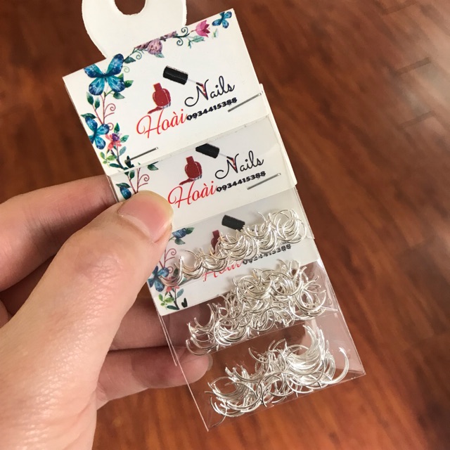 Kim loại cong C Phụ kiện Nail