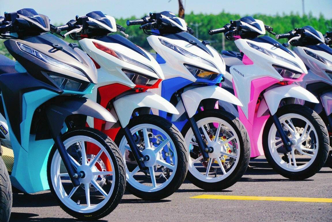 Dàn màu nhựa nhám vario 2018 đến 2021 ( nhiều màu )