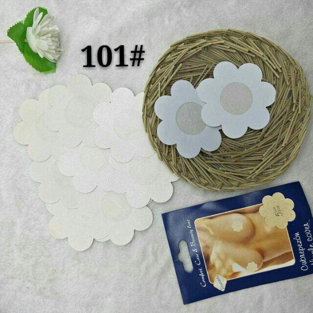 Dán nhũ hoa -set 5 đôi miếng dán nhũ hoa giấy