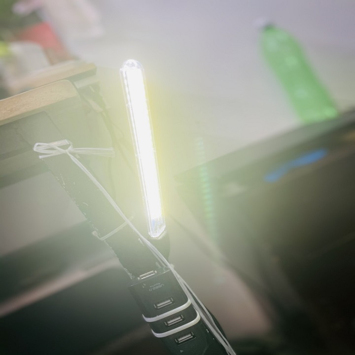 ĐÈN BÓNG LED TRONG SUỐT SIÊU SÁNG SỬ DỤNG ĐẦU USB