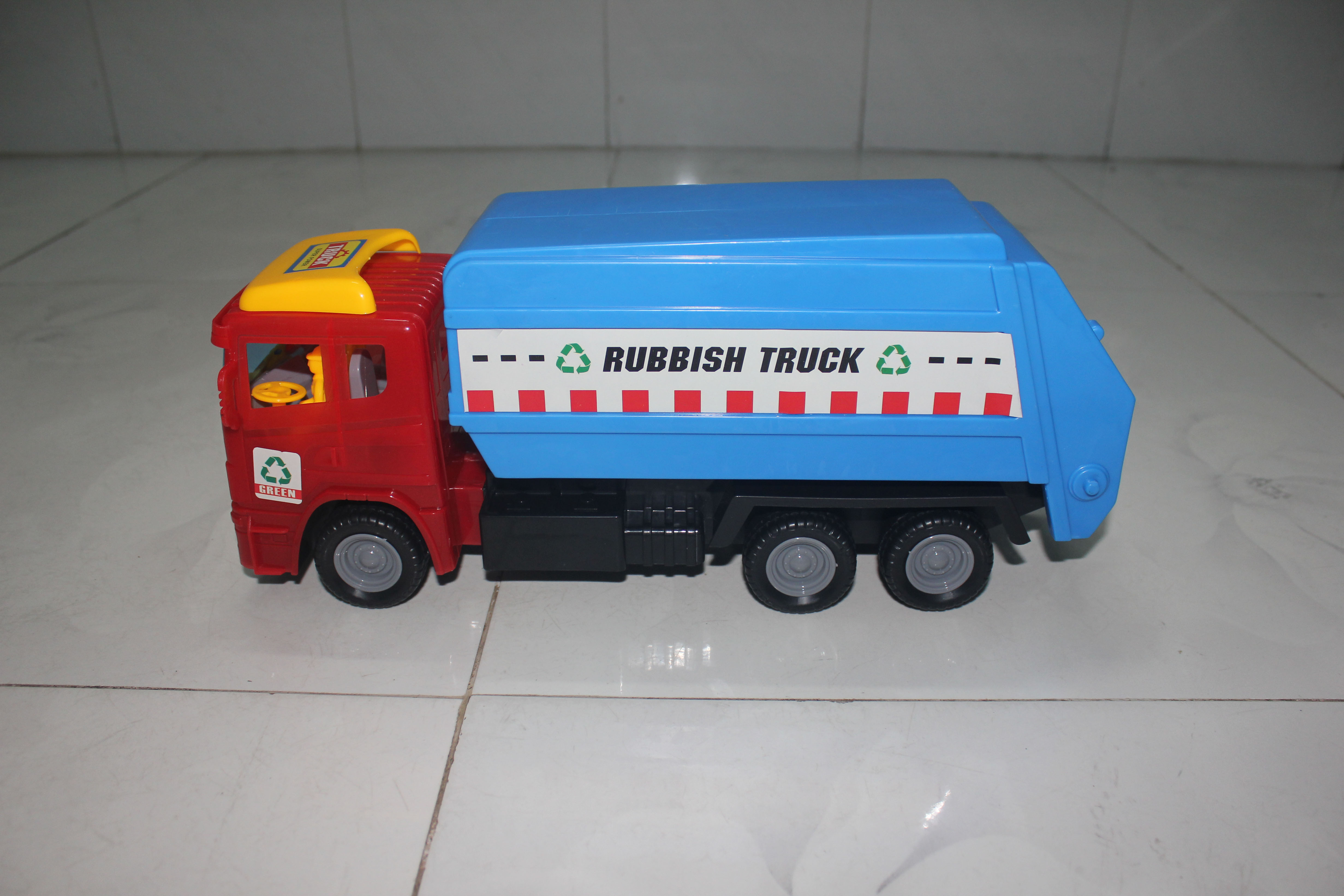 Đồ chơi mô hình xe chở Rác cho bé