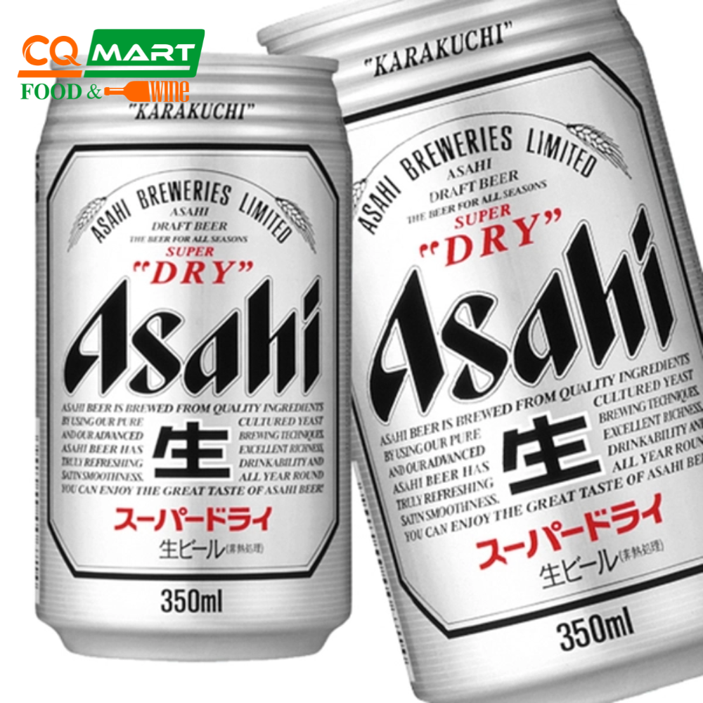Bia Nhật Asahi Super Dry Lon 330ml