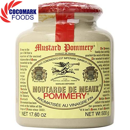 Bột Mù Tạt Pommery Mustard Moutarde de Meaux 500g
