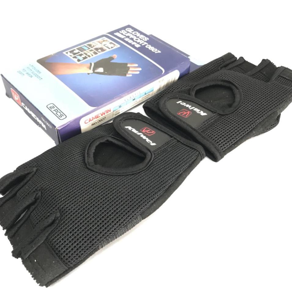 Găng Tay Thể Hình SUPPORT 0607 Cao Cấp (Tập Gym, Tập Tạ, Đua Xe) [Hàng Chuẩn 365]
