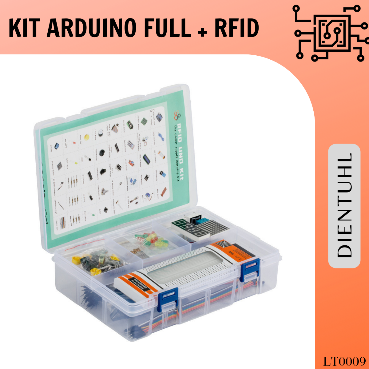 Bộ Kit Arduino Uno R3 Full Advance + RFID