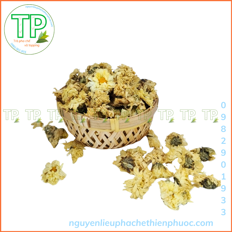 Bông cúc gói 100g - cúc thơm loại 1 bông rời rời nấu nước sâm bông cúc