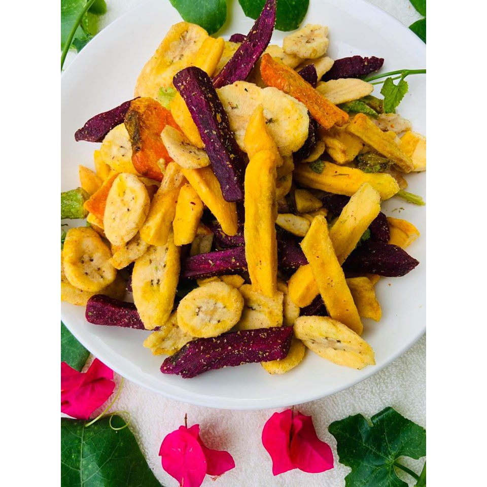 (500Gr) Rau Củ Quả Sấy