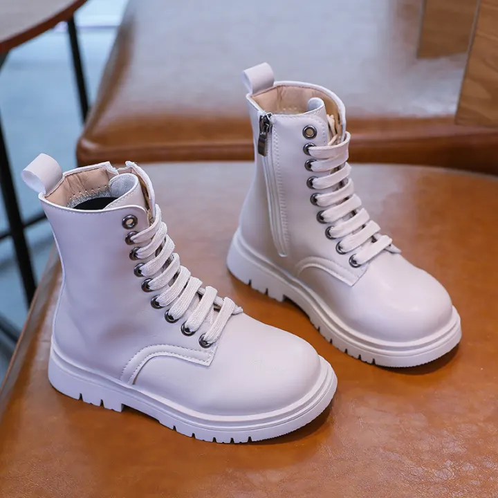 girls leather boots