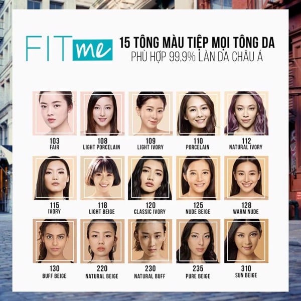 Kem Nền Maybelline FitMe SPF22 30Ml