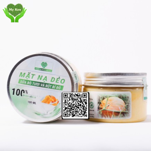 [FREESHIP MAX]MẶT NẠ DẺO BÍ ĐỎ SỮA BÒ TƯƠI 100ML MẸ KEN [Laure Beauty]