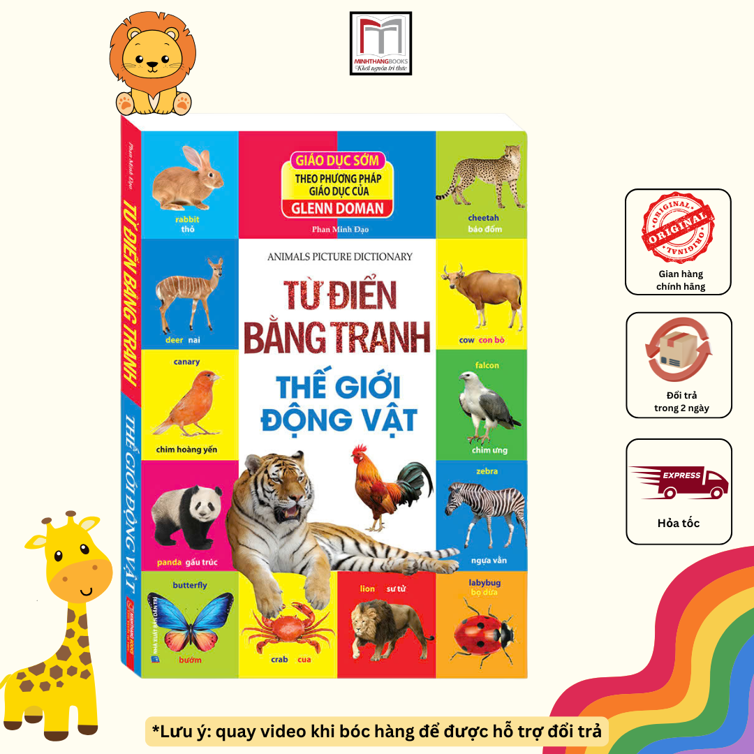 Từ Điển Bằng Tranh - Thế Giới Động Vật (Bìa Cứng)
