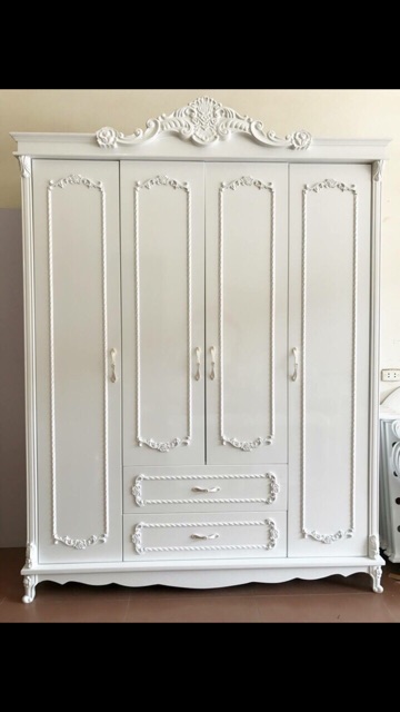 Tủ quần áo tân cổ điển 4 buồng