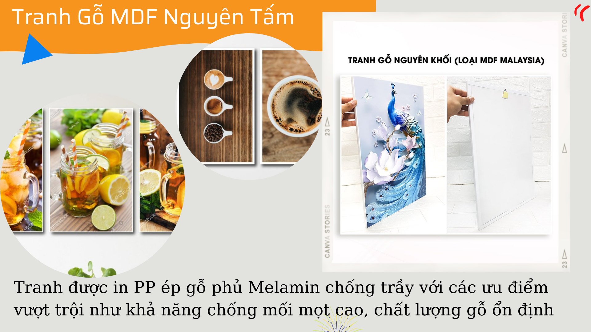 (Bộ 3 Tấm)Lalashop - Tranh treo tường chủ đề Quầy pha chế giải khát mùa hè Mã SP: TG1285 tranh treo phòng ăn Quầy pha chế decor quán cà phê