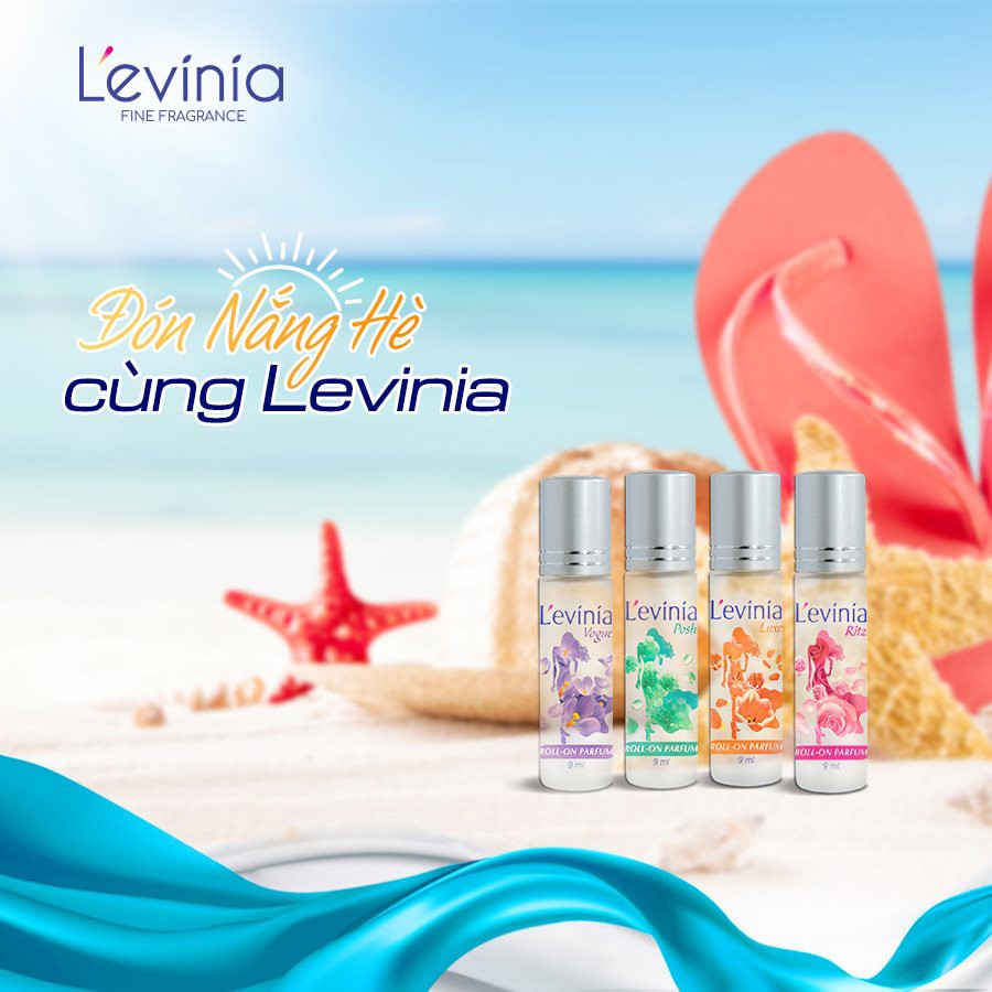 Nước hoa cao cấp dạng lăn Levinia 9ml