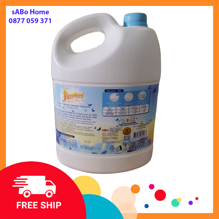 Nước Giặt Xả Thái Lan FineLine Hương Moonlight Fresh