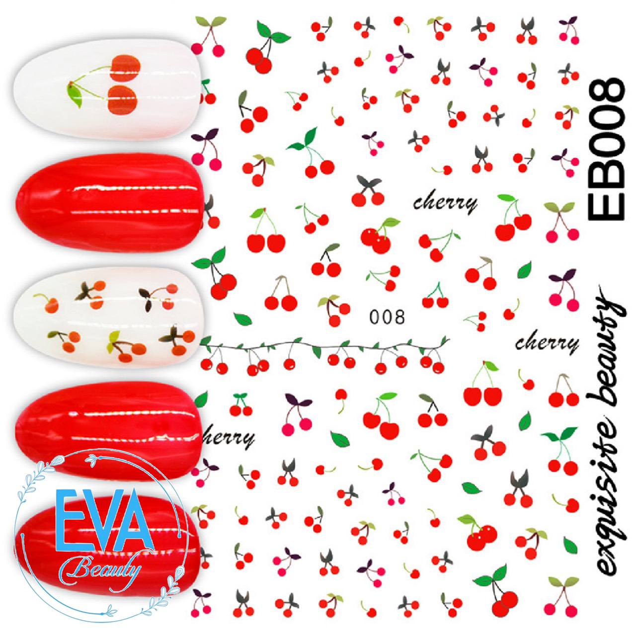 Decal dán móng tay 3d nail sticker hoạ tiết hoạt hình mèo máy mon f073