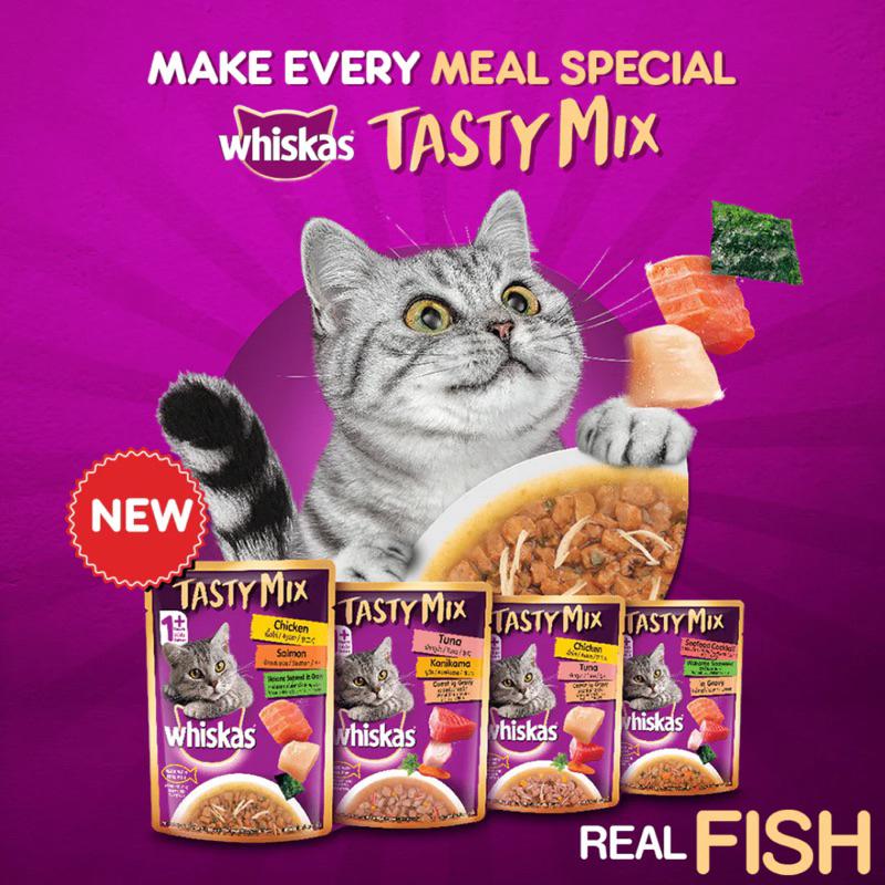 Pate WHISKAS dạng gói CHO MÈO