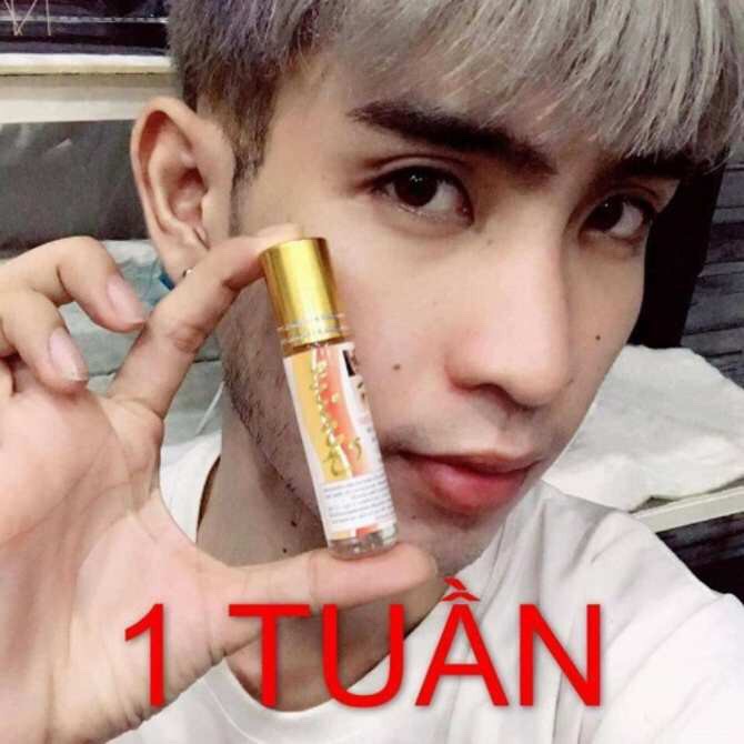 [HCM]GENIVE THÁI LAN serum-Chai lăn kích thích mọc râu chân mày