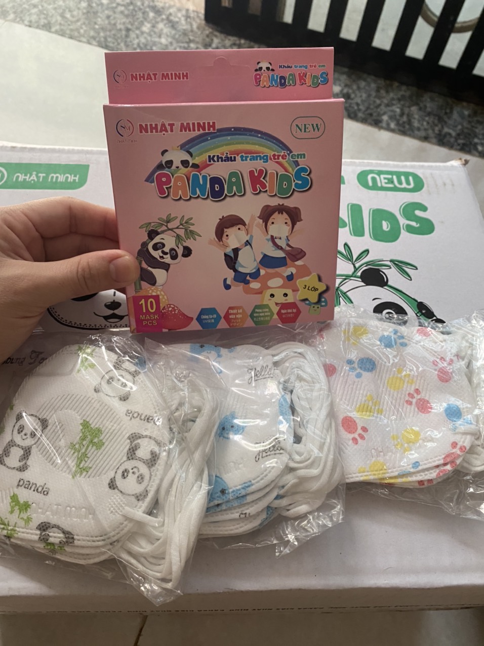 [HCM]Combo 2 Hộp 20 cái khẩu trang trẻ em