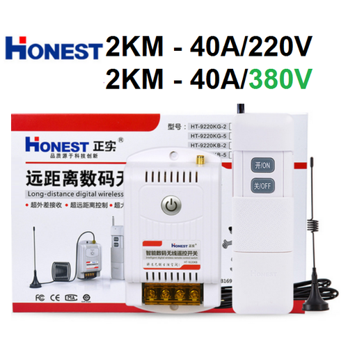Công Tắc Điều Khiển Từ Xa 5KM Honest