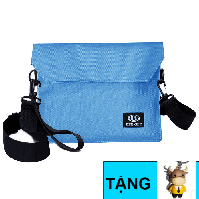 Túi đeo chéo mini nam nữ unisex thời trang Hàn quốc có thể làm bóp ví cầm tay BEE GEE 094 D BGS