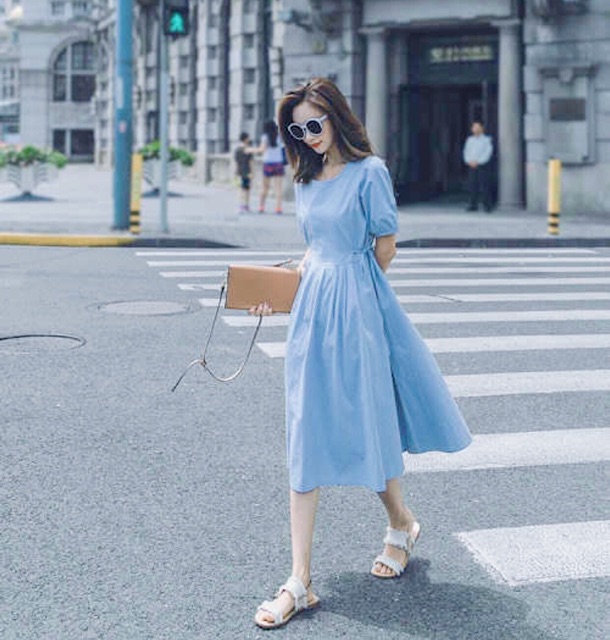 ĐẦM TÙNG XÒE XẾP LI (có ành thật) MS74