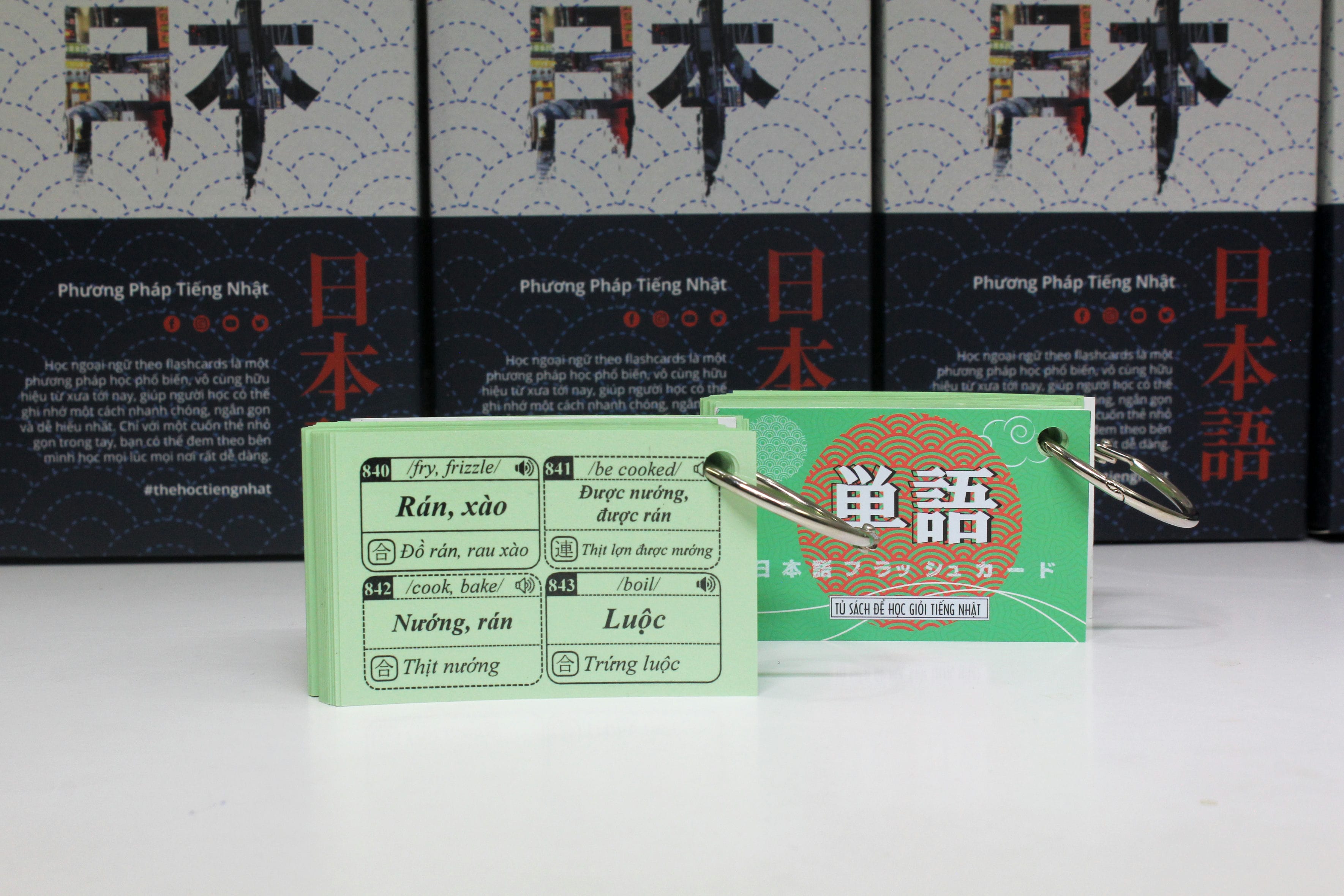 FLASHCARD - THẺ HỌC TỪ VỰNG N3 - 2 XẤP