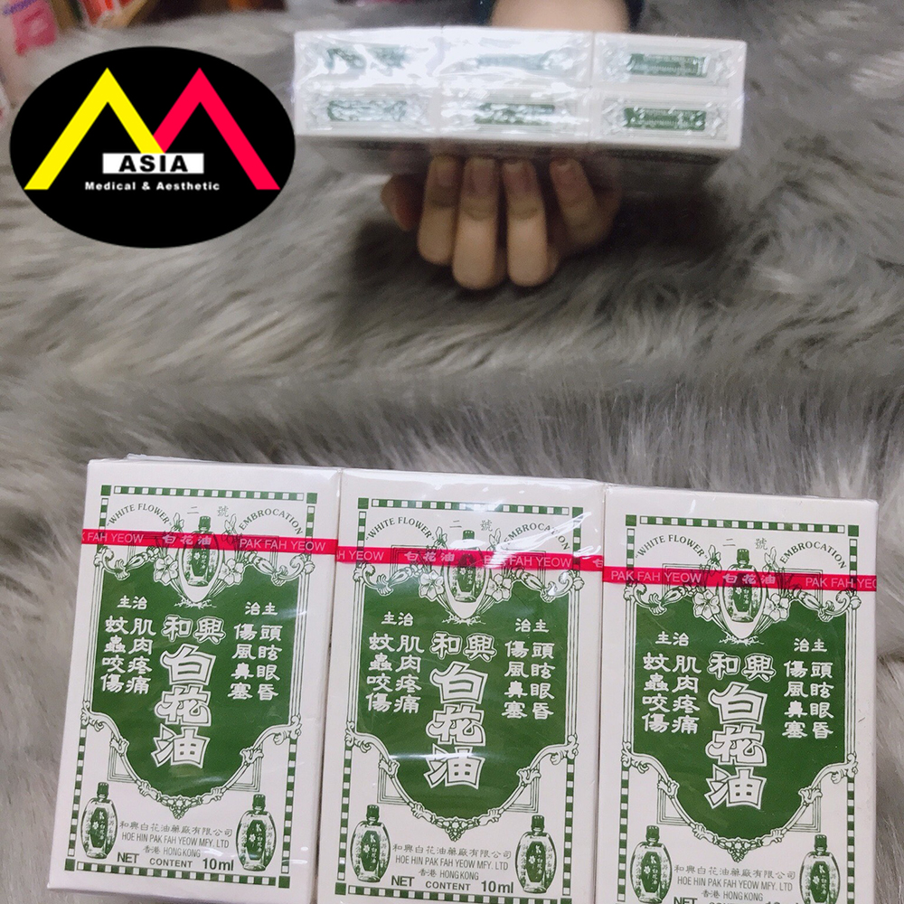 [HÀNG Chính Hãng] Dầu Bạch Hoa Thái Lan 10ml