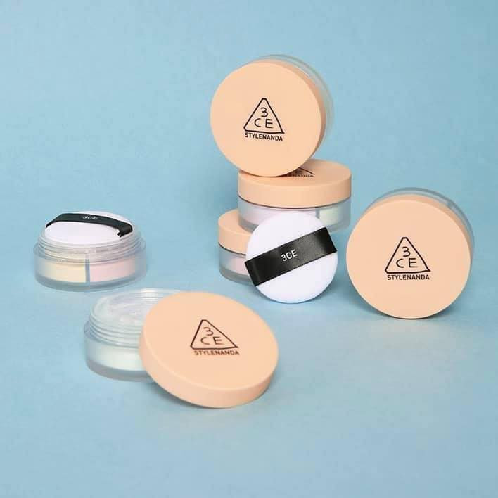 Phấn Phủ Bột 2 Màu 3ce Blur Filter Powder- Pale- Peachy