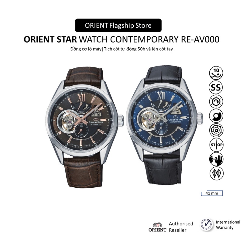 Đồng hồ cơ nam Orient Star Watch Joker Skeleton RE