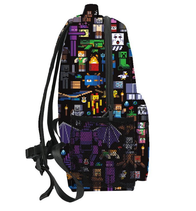 Balo hoạt hình minecraft các nhân vật