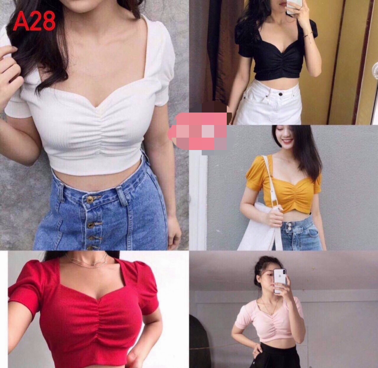 [HOÀN TIỀN 50K + ÁP MÃ GIẢM SÂU 8%] STYLE#HOT ÁO THUN NỮ,ÁO CROPTOP XINH ĐẸP FORM 45KG
