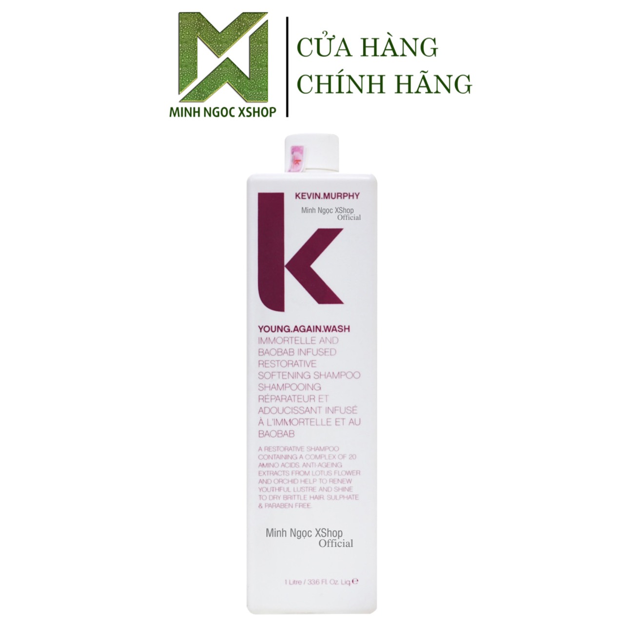 Dầu gội trẻ hóa tóc Kevin Murphy Young Again 1000ML chính hãng